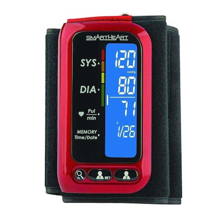 Smartheart Ultra Premium Digital BP Arm Monitor w/ attached Cuff 01-509